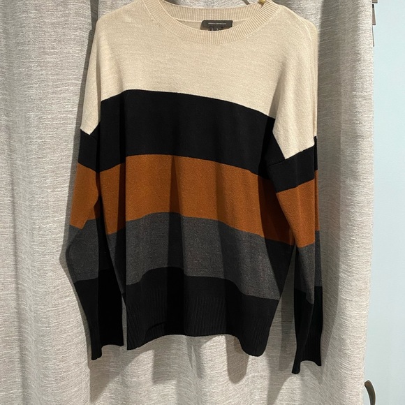 Pumpkin Spice Striped Sweater - Picture 2 of 5